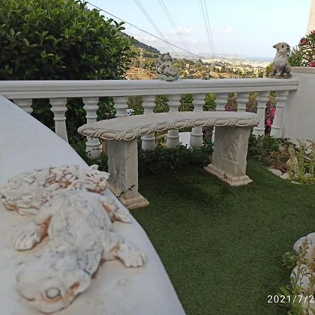 Villa med panoramautsikt med privat pool i Calpe, Costa Blanca, Spanien Esterno foto