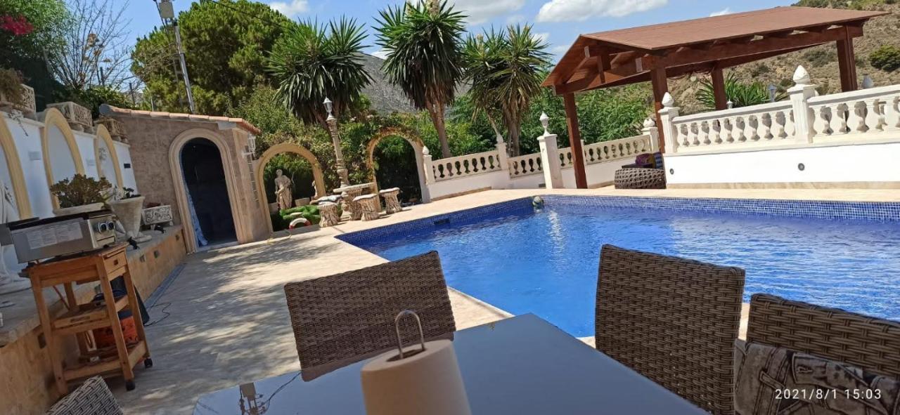 Villa med panoramautsikt med privat pool i Calpe, Costa Blanca, Spanien Esterno foto