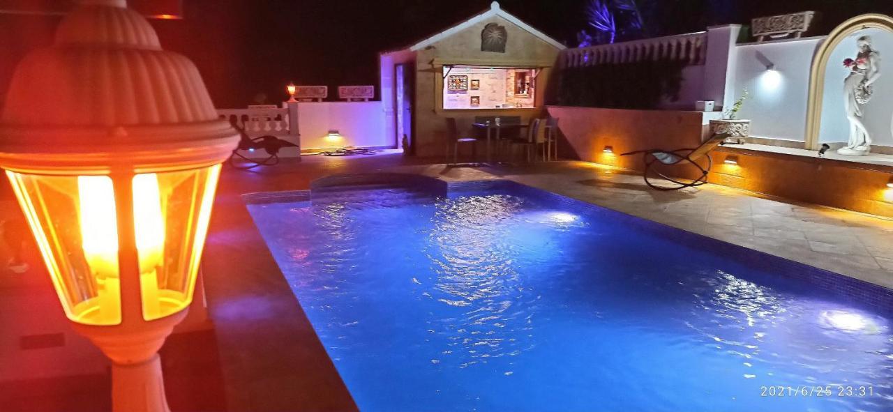Villa med panoramautsikt med privat pool i Calpe, Costa Blanca, Spanien Esterno foto