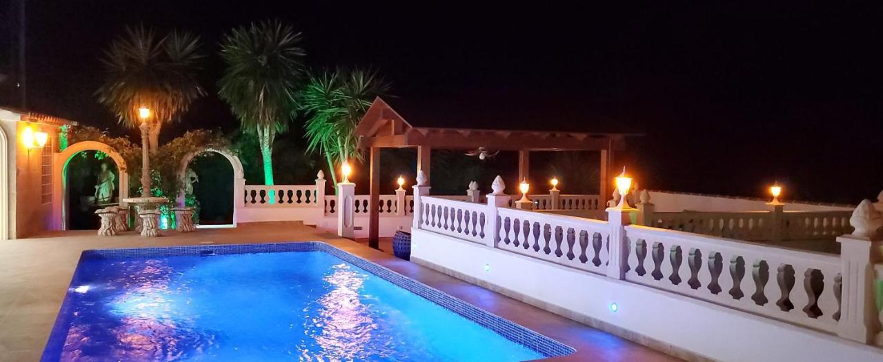 Villa med panoramautsikt med privat pool i Calpe, Costa Blanca, Spanien Esterno foto