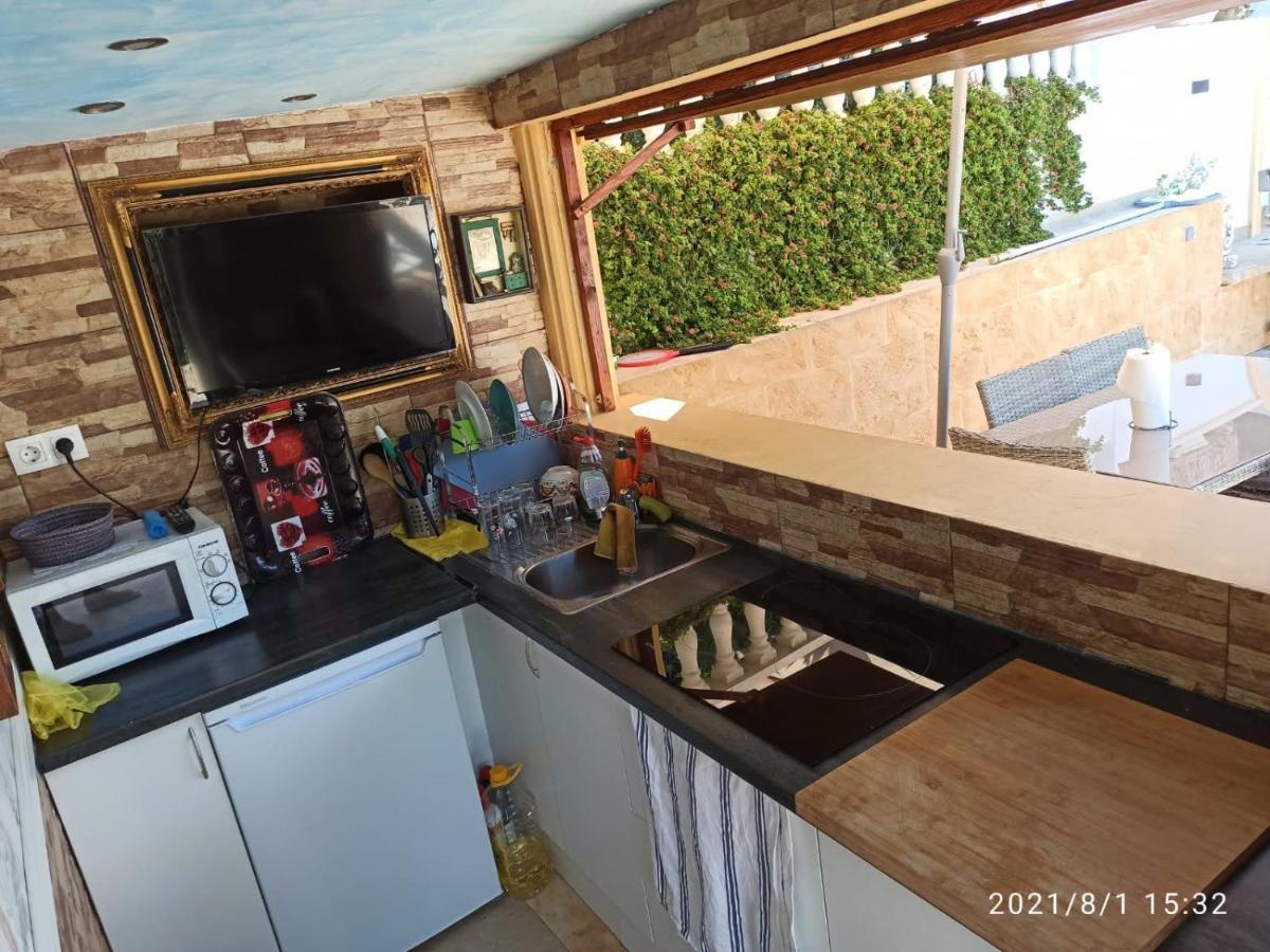 Villa med panoramautsikt med privat pool i Calpe, Costa Blanca, Spanien Esterno foto