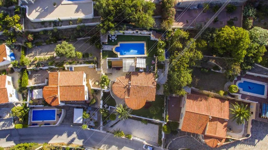 Villa med panoramautsikt med privat pool i Calpe, Costa Blanca, Spanien Esterno foto