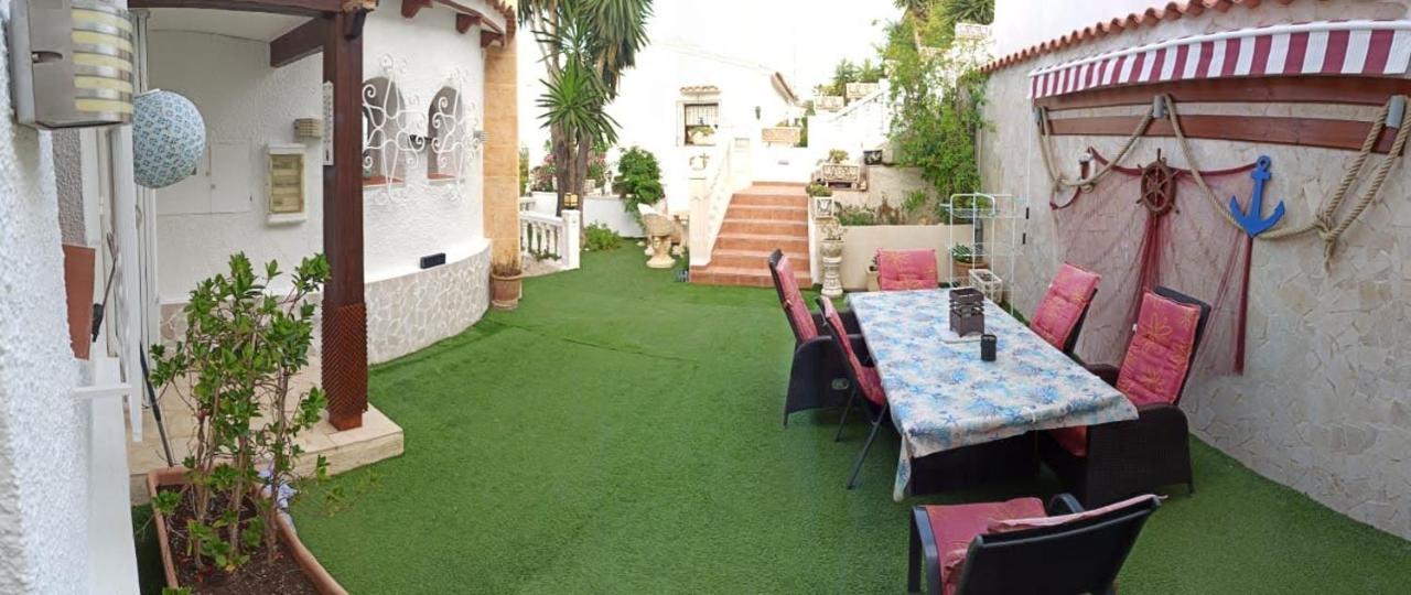 Villa med panoramautsikt med privat pool i Calpe, Costa Blanca, Spanien Esterno foto