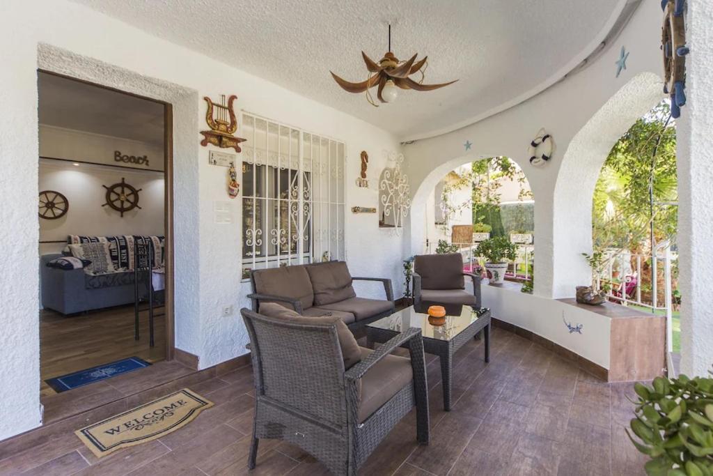 Villa med panoramautsikt med privat pool i Calpe, Costa Blanca, Spanien Esterno foto