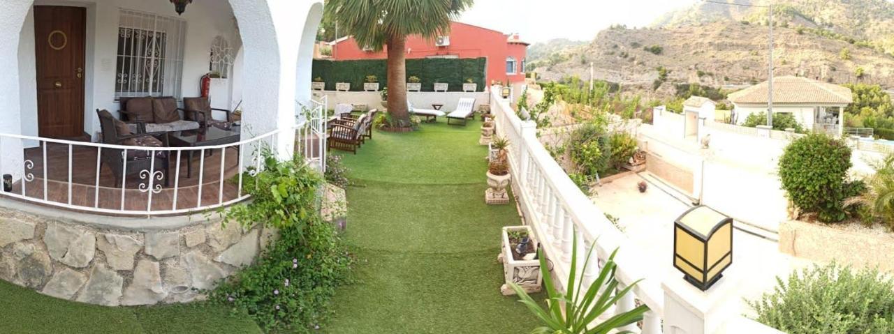 Villa med panoramautsikt med privat pool i Calpe, Costa Blanca, Spanien Esterno foto