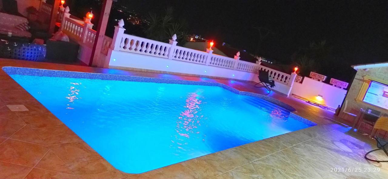Villa med panoramautsikt med privat pool i Calpe, Costa Blanca, Spanien Esterno foto